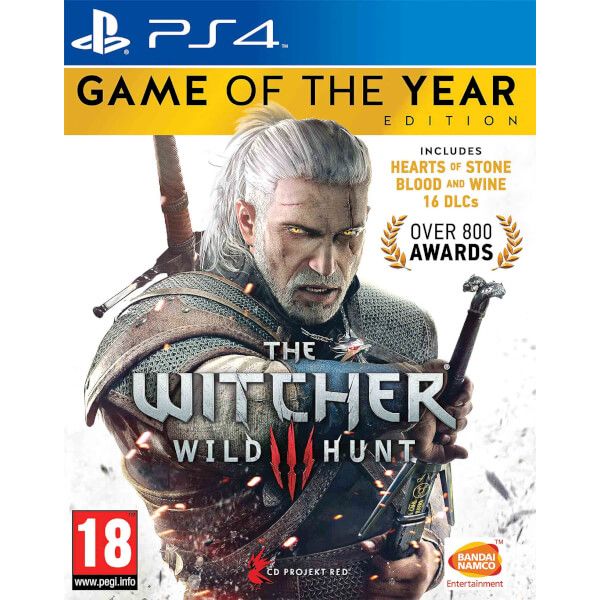 The Witcher 3: Wild Hunt Game of The Year Edition (русская версия) (PS4)